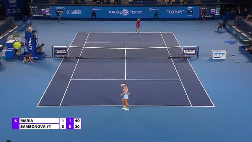 WTA500 Tokyo 1T - Maria vs Samsonova