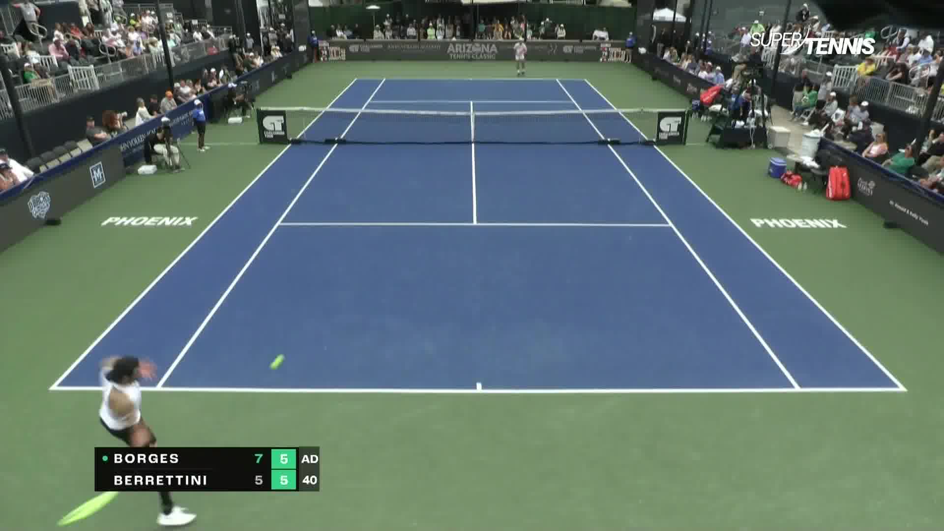 ATP Challenger Phoenix Finale vs Berrettini